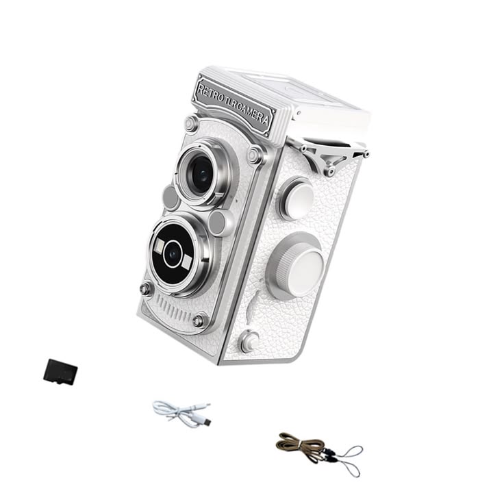 Retrora™- Classic  1960s Twin Lens Digital Camera