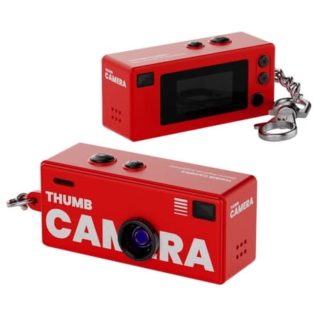 Retrora™ G6 Thumb Camera – Pocket-Sized Retro Digital Camera