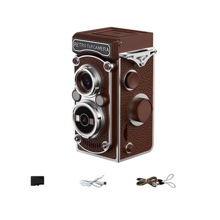 Retrora™- Classic  1960s Twin Lens Digital Camera